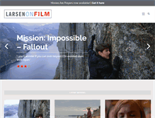 Tablet Screenshot of larsenonfilm.com